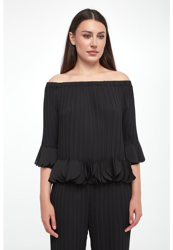 Joseph Ribkoff - Bluzka damska plisowana JOSEPH RIBKOFF