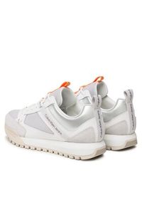 Calvin Klein Jeans Sneakersy Toothy Runner Low Laceup Mix YM0YM00710 Szary. Kolor: szary. Materiał: materiał