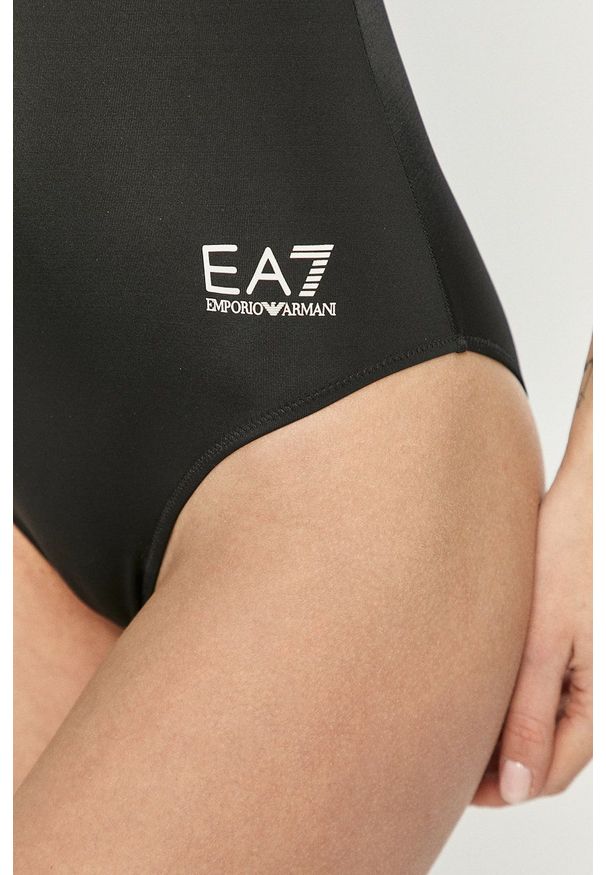 EA7 Emporio Armani - Strój kąpielowy. Kolor: czarny