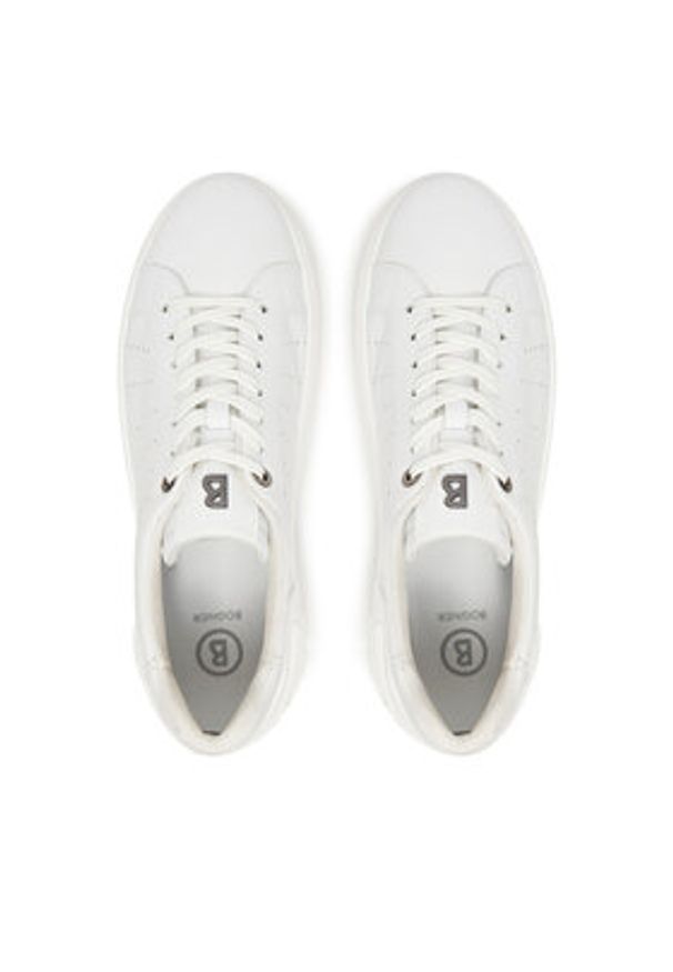 Bogner Sneakersy Milan 19 12520045 Biały. Kolor: biały. Materiał: skóra