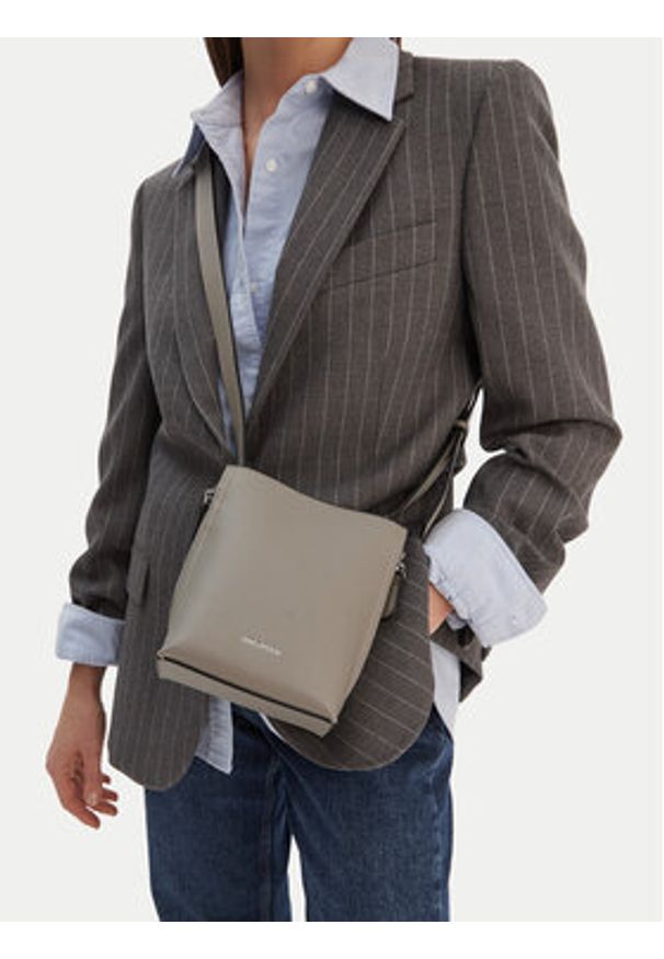 Gino Rossi - GINO ROSSI Torebka EO-LX0293 Szary. Kolor: szary