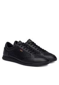 BOSS Sneakersy Nitan 50568501 Czarny. Kolor: czarny. Materiał: skóra #3