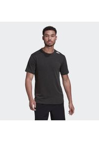 Adidas - Koszulka treningowa męska adidas. Kolor: czarny