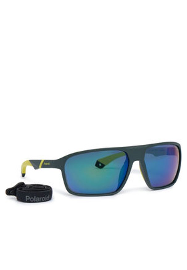 POLAROID - Polaroid Okulary przeciwsłoneczne PLD 7058/S 207856 Zielony. Kolor: zielony