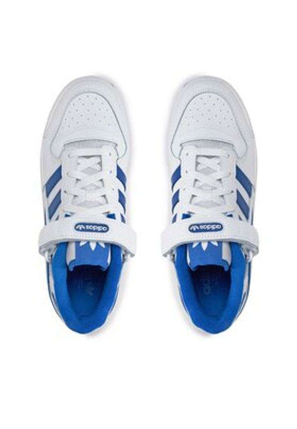 Adidas - adidas Sneakersy Forum Low I FY7756 Biały. Kolor: biały. Materiał: skóra