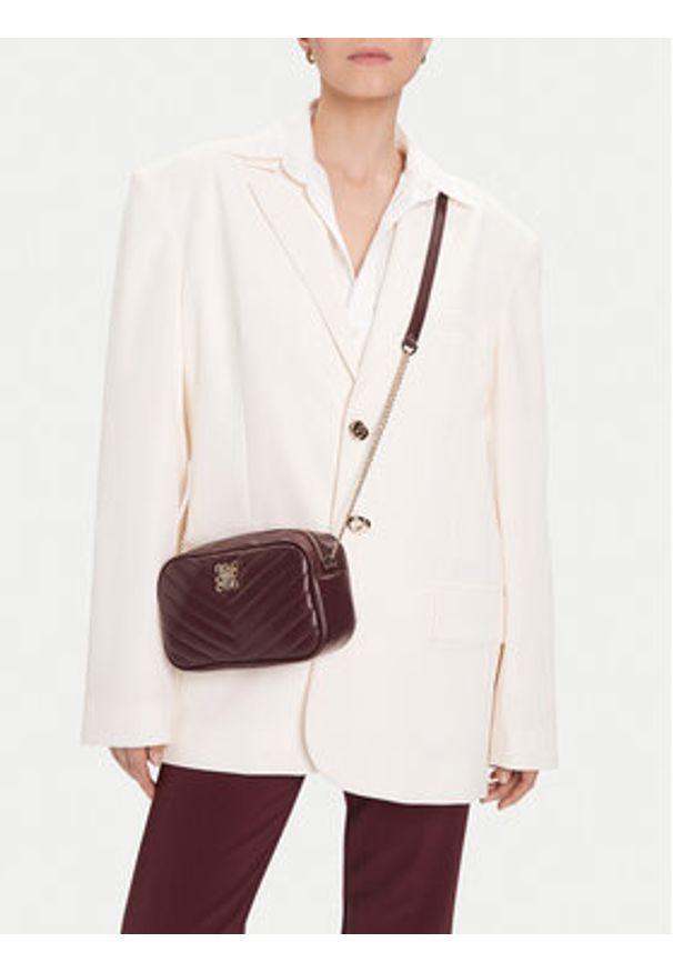 Nine West Torebka CEO-MARY-LA513-89 Bordowy. Kolor: czerwony