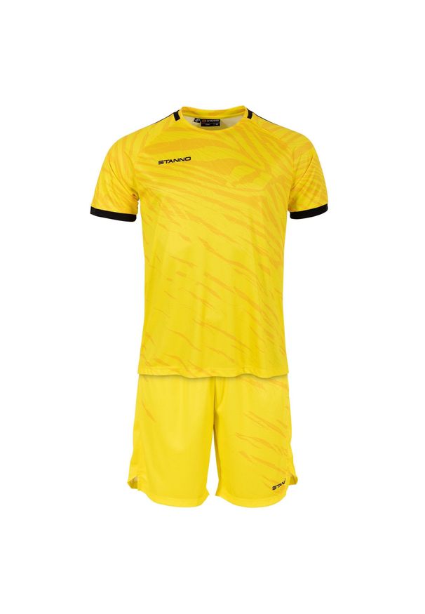 STANNO - Zestaw koszulek bramkarskich Stanno Trick. Kolor: żółty. Materiał: poliester. Wzór: nadruk. Sport: piłka nożna