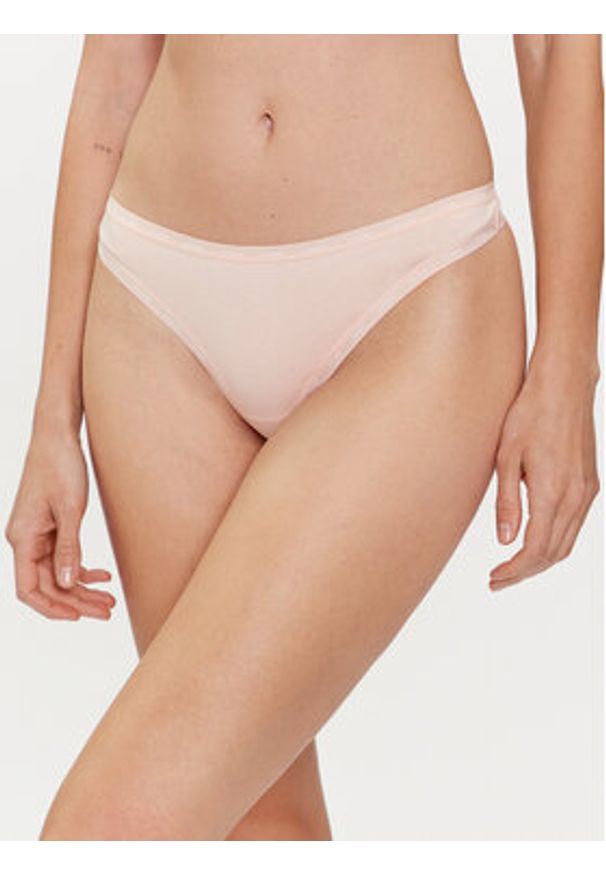 Guess Komplet 3 par stringów O4GG13 K6YW1 Kolorowy. Materiał: bawełna. Wzór: kolorowy