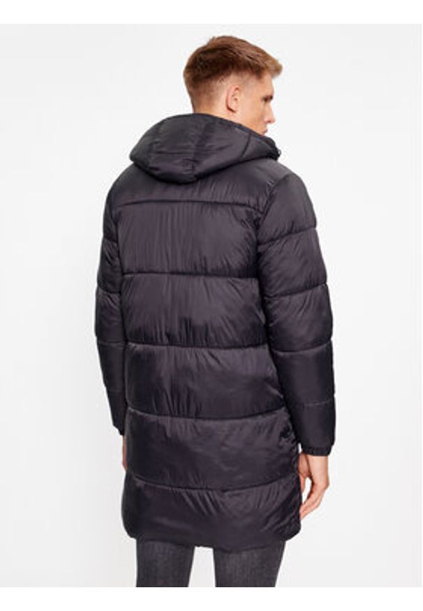 Jack & Jones Płaszcz zimowy 12236052 Czarny Regular Fit. Kolor: czarny. Materiał: syntetyk. Sezon: zima