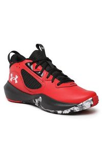 Under Armour Buty Ua Lockdown 6 3025616-600 Czerwony. Kolor: czerwony. Materiał: skóra