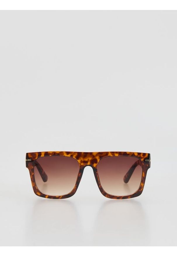 Reserved - Okulary przeciwsłoneczne - brązowy. Kolor: brązowy