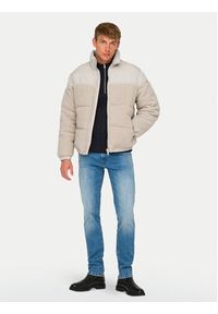 Only & Sons Kurtka zimowa 22030456 Beżowy Regular Fit. Kolor: beżowy. Materiał: syntetyk. Sezon: zima #5