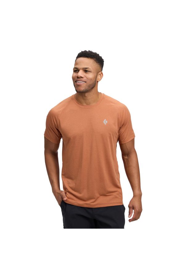 Koszulka Black Diamond Lightwire Tech. Kolor: wielokolorowy, brązowy, pomarańczowy. Sport: turystyka piesza, wspinaczka