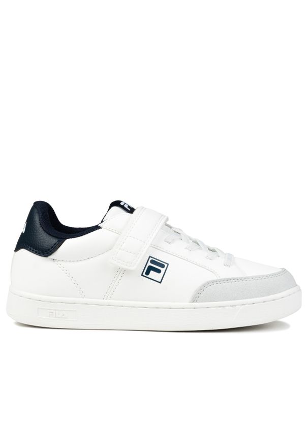 Buty dziecięce Fila COURTBAY VELCRO KID. Kolor: niebieski, biały, szary, wielokolorowy. Sport: turystyka piesza