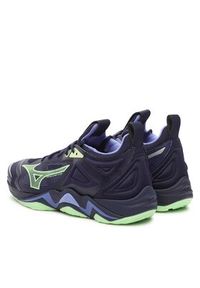 Mizuno Buty halowe Wave Momentum 3 V1GA2312 Niebieski. Kolor: niebieski. Materiał: mesh, materiał. Model: Mizuno Wave #5