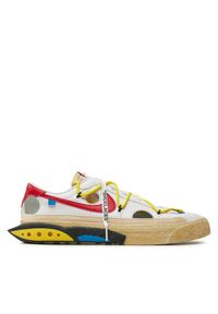 OFF-WHITE - Off-White Sneakersy OMIA242T22MAT0010125 Biały. Kolor: biały. Materiał: skóra