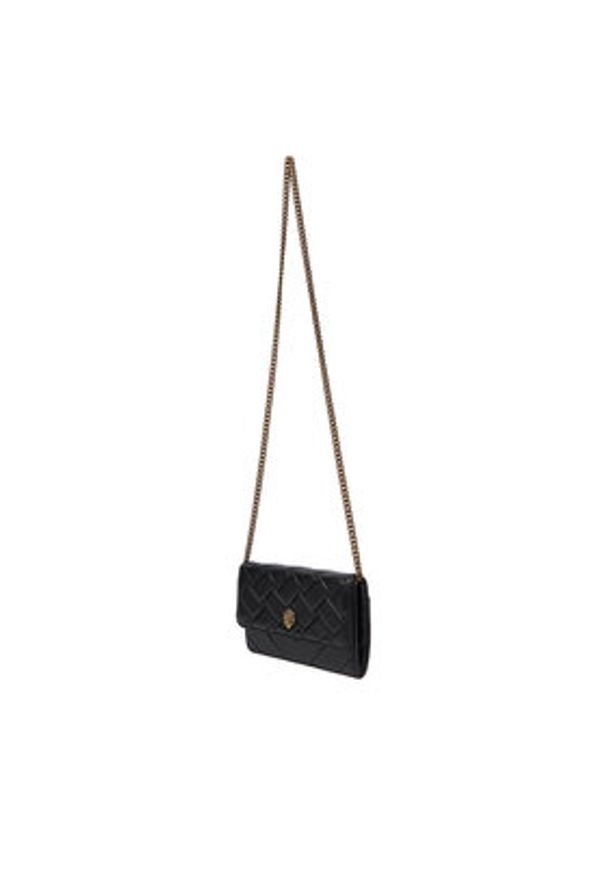 Kurt Geiger Torebka Kensington Chain 648300109 Czarny. Kolor: czarny. Materiał: skórzane