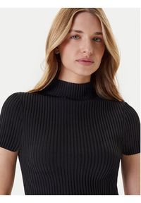 Guess Sweter W5YR04 Z0040 Czarny Regular Fit. Kolor: czarny. Materiał: wiskoza #3