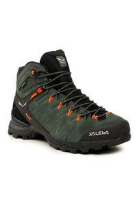 Salewa Trekkingi Ms Alp Mate Mid Ptx 61384-5400 Zielony. Kolor: zielony. Materiał: skóra, zamsz. Sport: turystyka piesza #3