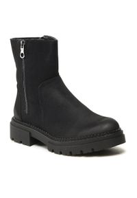 Botki Jenny Fairy WS5579-41 Black. Kolor: czarny. Materiał: skóra #1