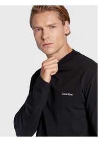 Calvin Klein Longsleeve K10K110179 Czarny Regular Fit. Kolor: czarny. Materiał: bawełna. Długość rękawa: długi rękaw #4