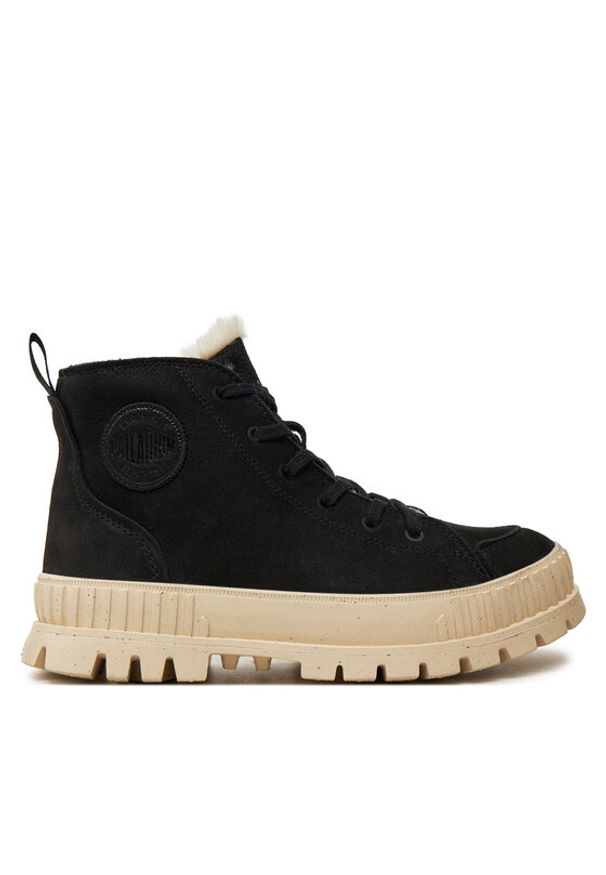 Palladium Trapery 74353-008-M Czarny. Kolor: czarny. Materiał: zamsz, skóra