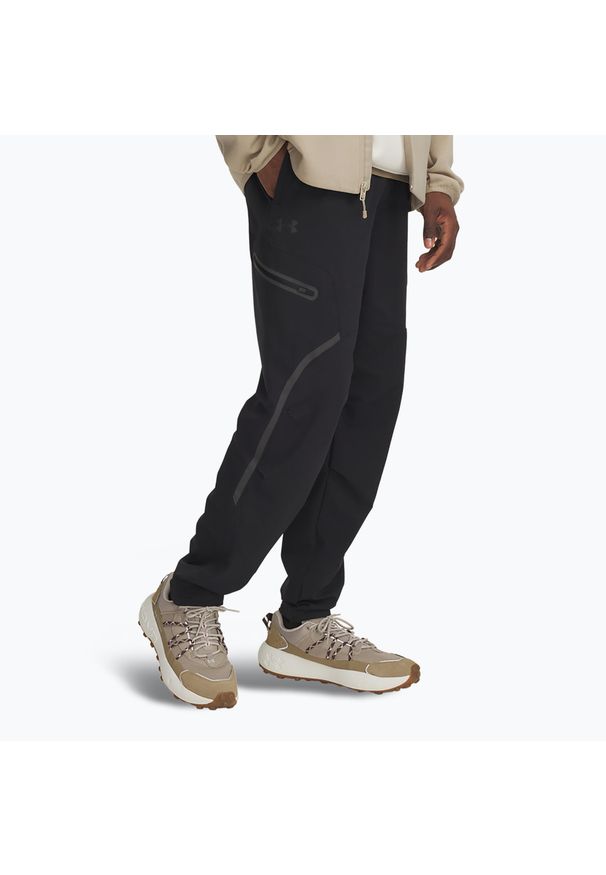 Spodnie męskie Under Armour Unstoppable Cargo. Kolor: czarny
