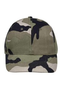SOL'S - Czapka Z Daszkiem Buffalo 6 Panel. Kolor: zielony