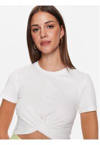 Edited T-Shirt EDT6963002 Biały Fitted Fit. Kolor: biały. Materiał: bawełna #3