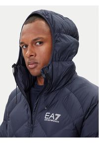 EA7 Emporio Armani Kurtka puchowa 7M001001 AF15923 UB102 Granatowy Modern Fit. Kolor: niebieski. Materiał: syntetyk