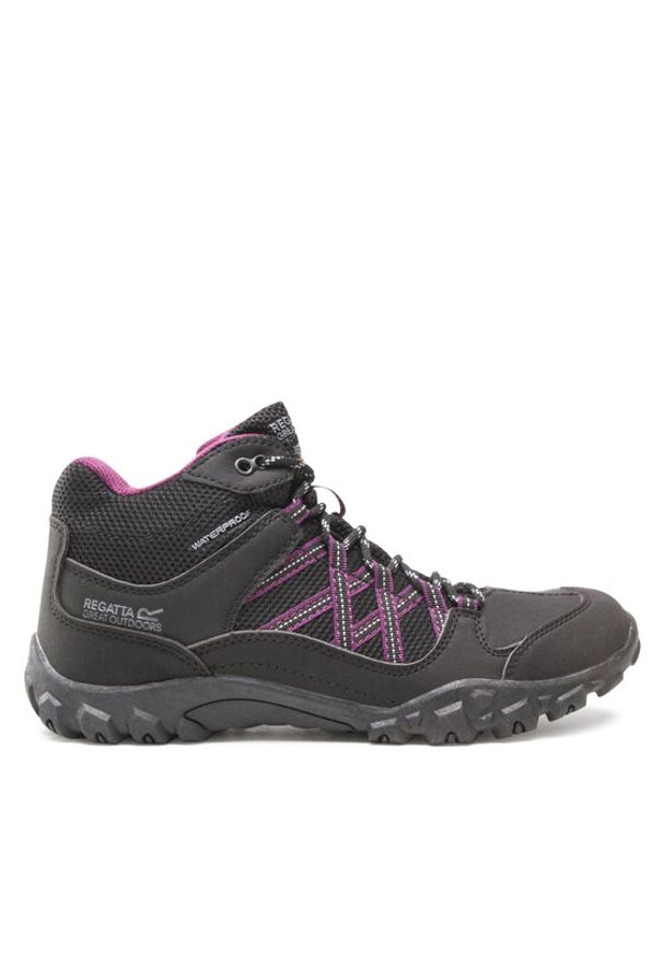 Regatta Trekkingi Lady Edgepoint Mid Wp RWF622 Czarny. Kolor: czarny. Materiał: materiał