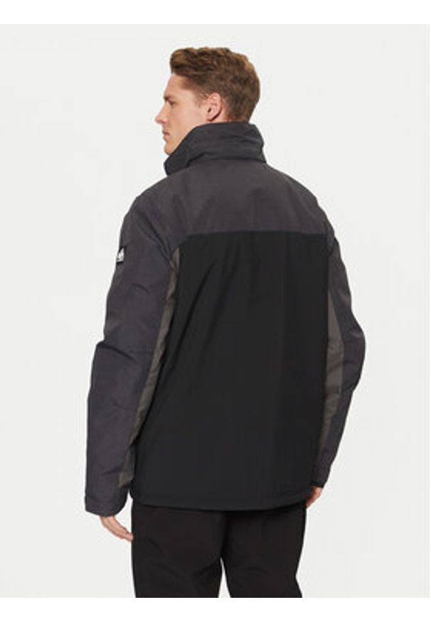 Quiksilver Kurtka narciarska Dawson EQYTJ03451 Czarny Slim Fit. Kolor: czarny. Materiał: syntetyk. Sport: narciarstwo