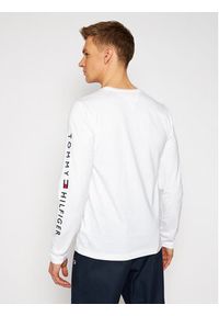 TOMMY HILFIGER - Tommy Hilfiger Longsleeve Logo MW0MW09096 Biały Regular Fit. Kolor: biały. Materiał: bawełna. Długość rękawa: długi rękaw #3