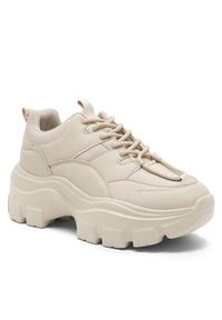 DeeZee Sneakersy LIV WAG1252301A Beżowy. Kolor: beżowy. Materiał: materiał #3