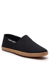 Tommy Jeans Espadryle Tjm Espadrille Street EM0EM01386 Czarny. Kolor: czarny. Materiał: materiał. Styl: street #6