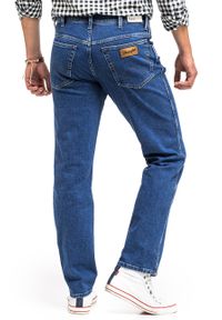 Wrangler - WRANGLER TEXAS MĘSKIE SPODNIE JEANSOWE ORIGINAL STONES W121HR66H. Okazja: na spotkanie biznesowe. Styl: elegancki, biznesowy #4