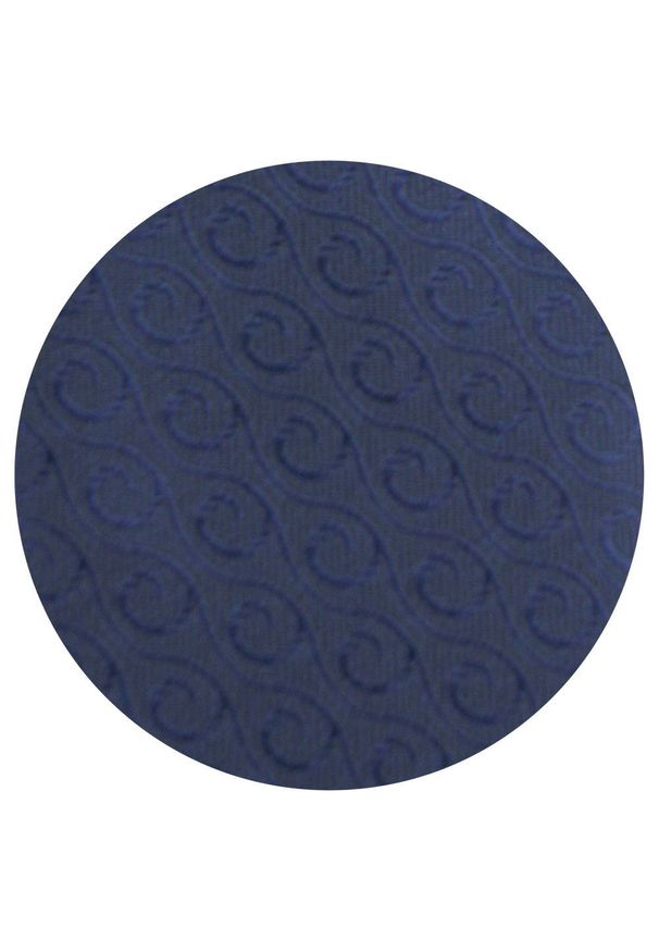 Krawat Męski - Angelo di Monti - Granat, Jednokolorowy Wzór. Kolor: niebieski. Materiał: tkanina. Styl: wizytowy, elegancki