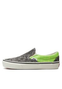 Vans Tenisówki Classic Slip-On VN000BVZCX21 Zielony. Zapięcie: bez zapięcia. Kolor: zielony. Materiał: materiał #6