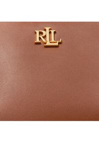 Lauren Ralph Lauren Torebka Marcy 36 431876724005 Brązowy. Kolor: brązowy. Materiał: skórzane