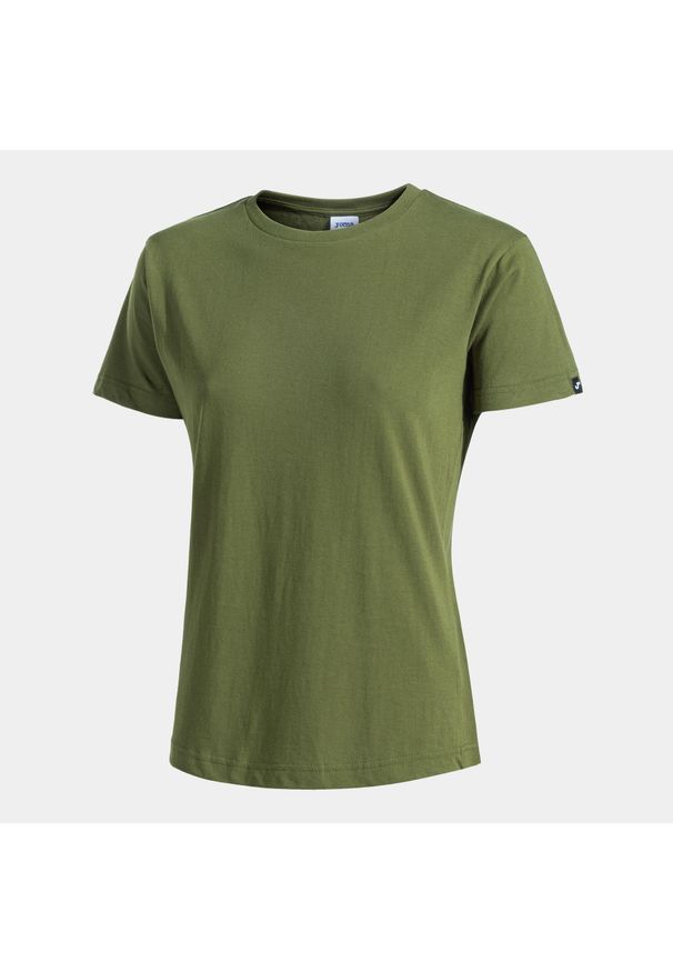 Koszulka Joma Desert damska, 100% bawełna, khaki, L. Kolor: zielony. Materiał: bawełna. Sport: joga i pilates, piłka nożna