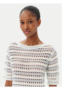 Artigli - ARTIGLI Sweter ACMA001895 260 Biały Regular Fit. Kolor: biały. Materiał: syntetyk #3