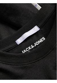Jack & Jones - Jack&Jones T-Shirt Jormarbella 12255569 Czarny Relaxed Fit. Kolor: czarny. Materiał: bawełna