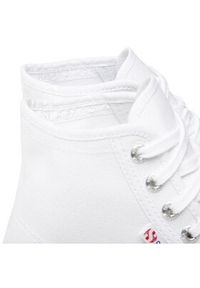 Superga Sneakersy Hi Top 2708 S41273W Biały. Kolor: biały. Materiał: materiał