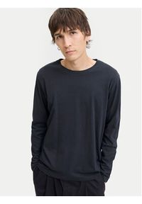 Jack & Jones - Jack&Jones Longsleeve Basic 12279538 Granatowy Regular Fit. Kolor: niebieski. Materiał: bawełna. Długość rękawa: długi rękaw #7