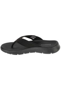 skechers - Japonki damskie, Go Walk Flex Sandal - Holly. Kolor: czarny