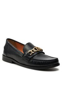 TwinSet - TWINSET Loafersy 241TCP12C Czarny. Kolor: czarny. Materiał: skóra #3