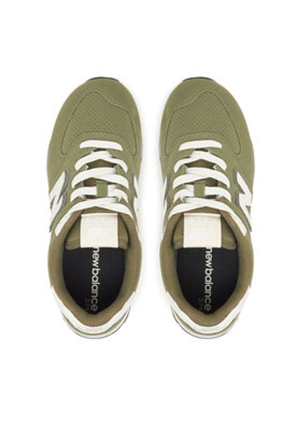 New Balance Sneakersy GC574GCE Zielony. Kolor: zielony. Materiał: materiał. Model: New Balance 574