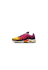 Nike - Buty do chodzenia dla dorosłych Air Max Plus Yellow Pink Gradient. Kolor: żółty. Wzór: gradientowy. Model: Nike Air Max. Sport: turystyka piesza #1