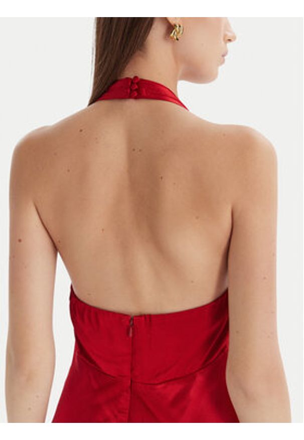 BARDOT - Bardot Sukienka wieczorowa Magdalene 60125DB Czerwony Regular Fit. Kolor: czerwony. Materiał: wiskoza. Styl: wizytowy
