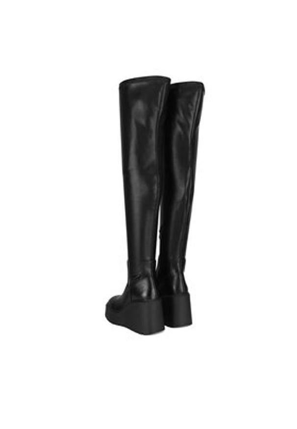DeeZee Kozaki HY60195-2 Czarny. Kolor: czarny. Materiał: materiał